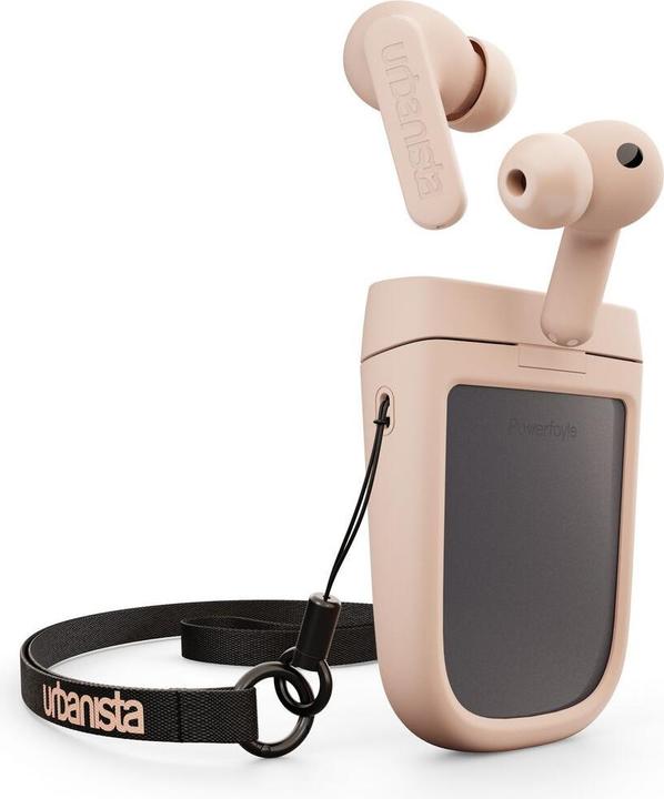Actual product image Urbanista Phoenix Bluetooth Wireless In-Ear Headphones Solar Charging Rose (ANC, 8 h, Wireless)