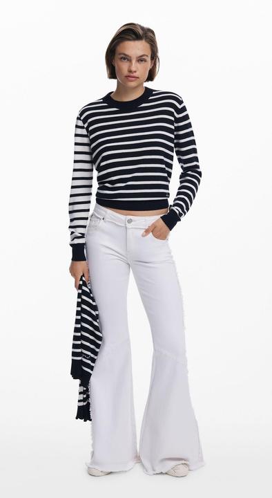 Produktbild Desigual Maglione a Righe Orizzontali (M)