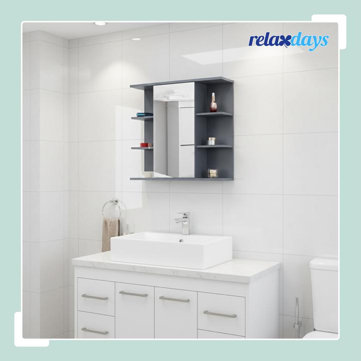 Productafbeelding Relaxdays Spiegelschrank (62 x 21 x 64 cm)