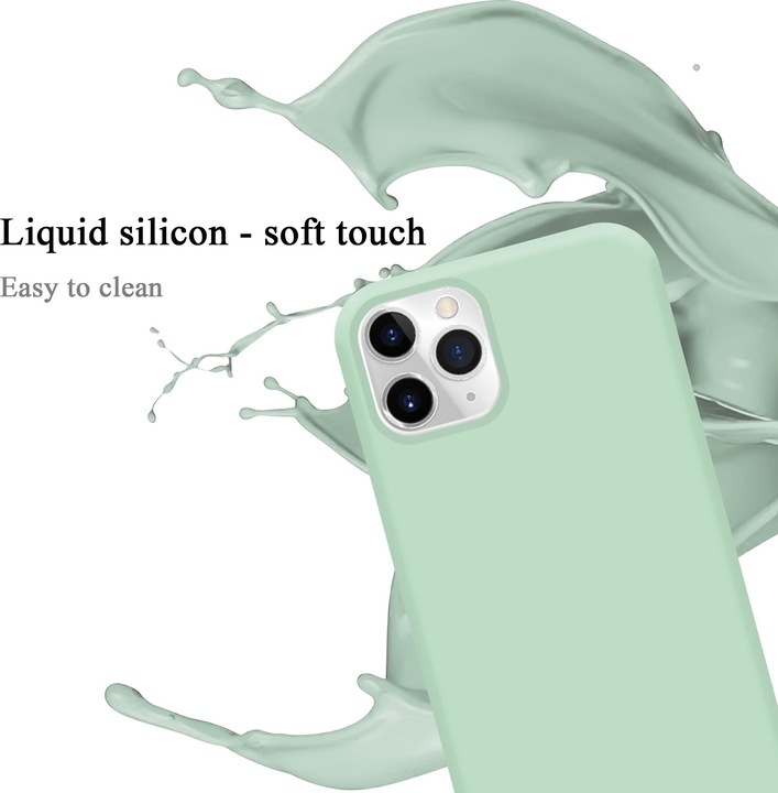 Actual product image Cadorabo TPU Liquid Silicone Case Cover (Apple iPhone 11 Pro)