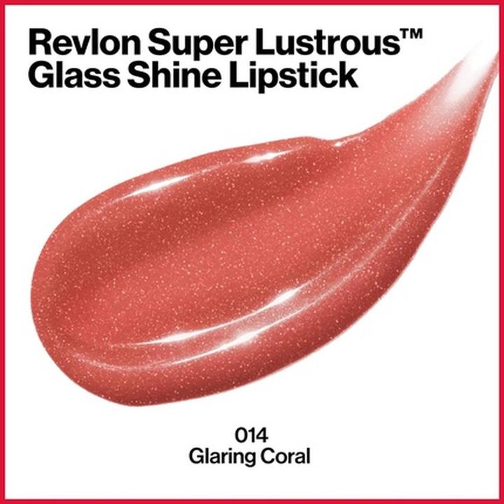 Produktbild Revlon Lippenstift Super Lustrous™ Glass Shine Glaring Coral (14)