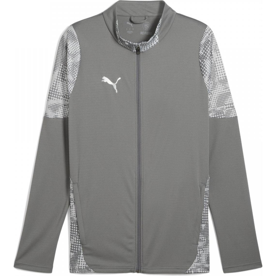 Puma, Herren, Laufjacke, teamCUP Training Jacket (L), Grün, L