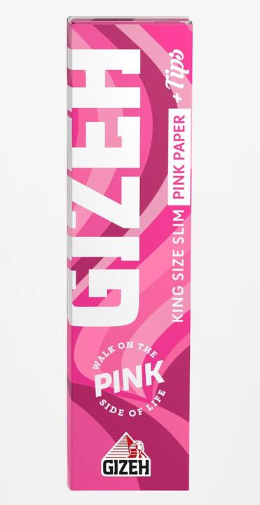 Produktbild Gizeh ALL Pink King Size Slim + Tips
