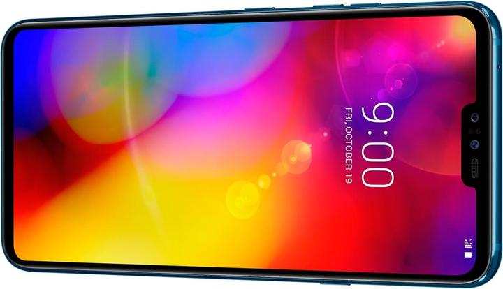 Produktbild LG V40 ThinQ (128 GB, Moroccan Blue, 6.40", Dual SIM, 4G)