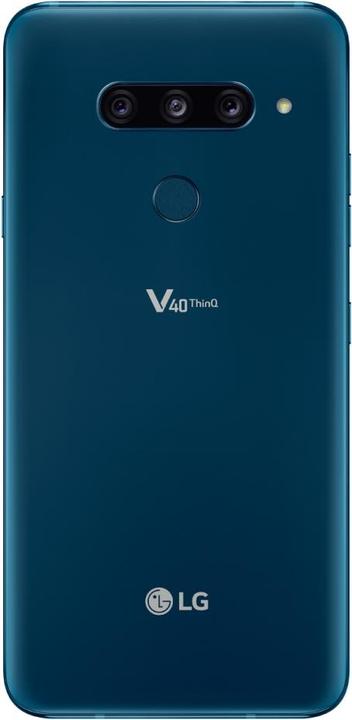 Produktbild LG V40 ThinQ (128 GB, Moroccan Blue, 6.40", Dual SIM, 4G)
