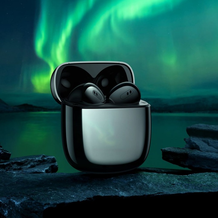 Image du produit Baseus Écouteurs TWS Storm 3, ANC (noir) (ANC, 20 h, Sans fil)