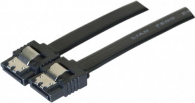 Immagine prodotto Exertis Connect Cavo SATA III, 6 Gbit/s, 7pin SATA maschio / 7pin SATA femmina, con blocco, circa 0,5 m per il