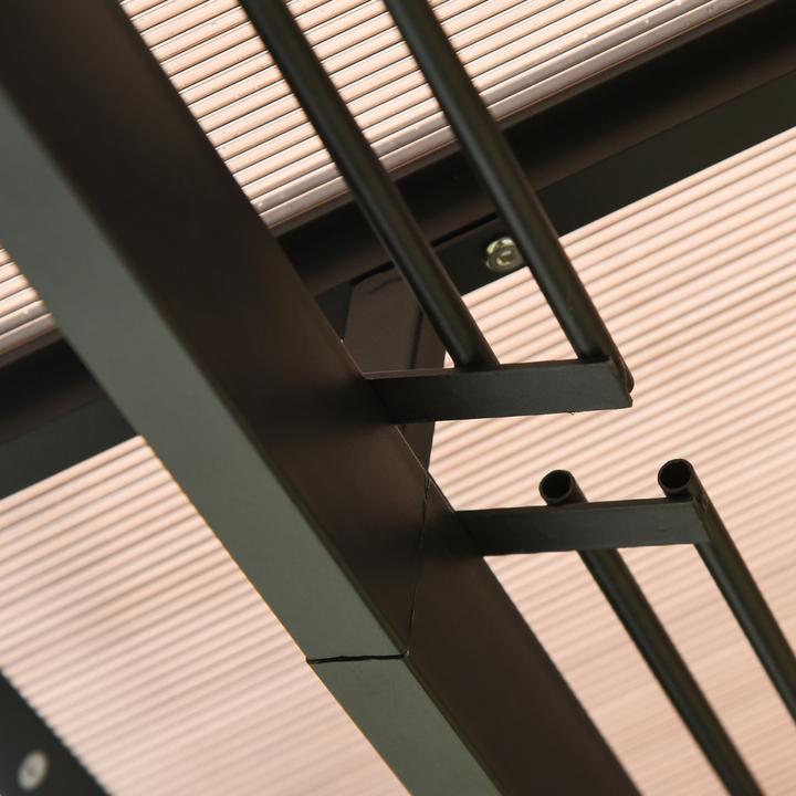 Produktbild Outsunny Gartenpavillon mit Reissverschlüssen (300 cm, 400 cm)