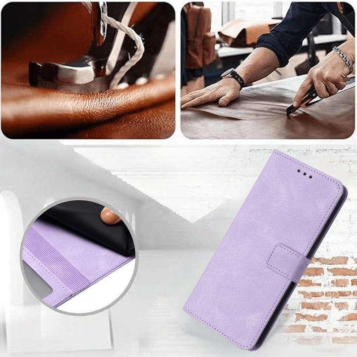 Actual product image Cover-Discount Xiaomi Redmi 14C / Poco C75 – Wildleder Look Etui im Vintage Design (Xiaomi Poco C75)