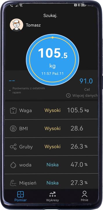 Immagine prodotto Adler Bilancia pesapersone intelligente | AD 8187 | Peso massimo (capacità) 180 kg | Precisione 100 g | (180 kg)