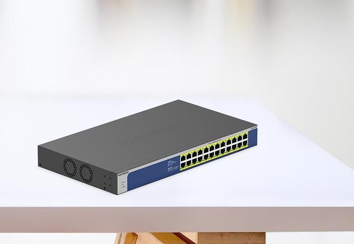 Actual product image Netgear GS524PP (24 Ports)