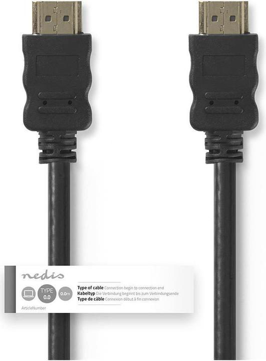Actual product image Nedis HDMI High Speed with Ethernet 4K (1 m, HDMI)