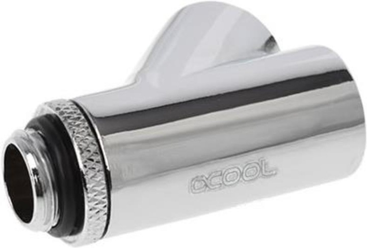 Actual product image Alphacool Icicle Y-connector 45° rotatable