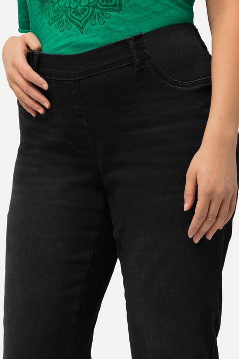 Image du produit Ulla Popken Jean 7/8 Sienna à jambe étroite, taille confortable (56)