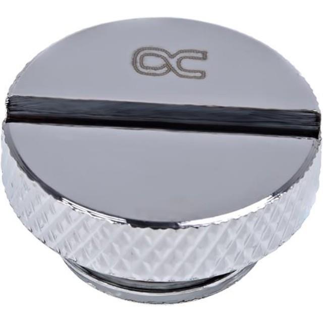 Alphacool Eiszapfen Verschlussschraube G1/4, Wasserkühlung Anschluss, Silber