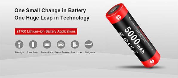 Produktbild Klarus 21700 Akku (1 Stk., 21700, 5000 mAh)