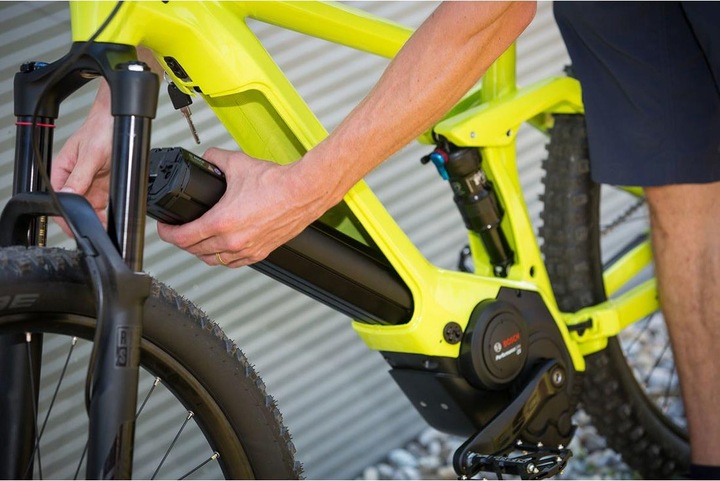 Actual product image Bosch eBike PowerTube 500 BBP280 / horizontal (500 Wh, E-Bike battery)