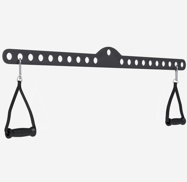 Image du produit Gorilla Sports Barre Multihook avec 2 poignées individuelles