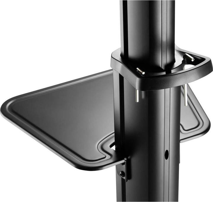 Produktbild SpeaKa Professional SP-TVC-1400 TV-Rollwagen Höhenverstellbar, Geräteablage 94,0 (75", 70 kg)