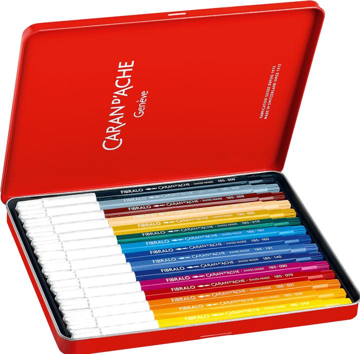 Actual product image Caran d'Ache Fibralo (Multicoloured, 15 x)
