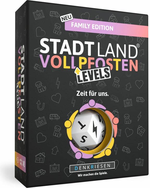 Denkriesen Stadt Land Vollpfosten - Levels Family Edition (d) (Deutsch)