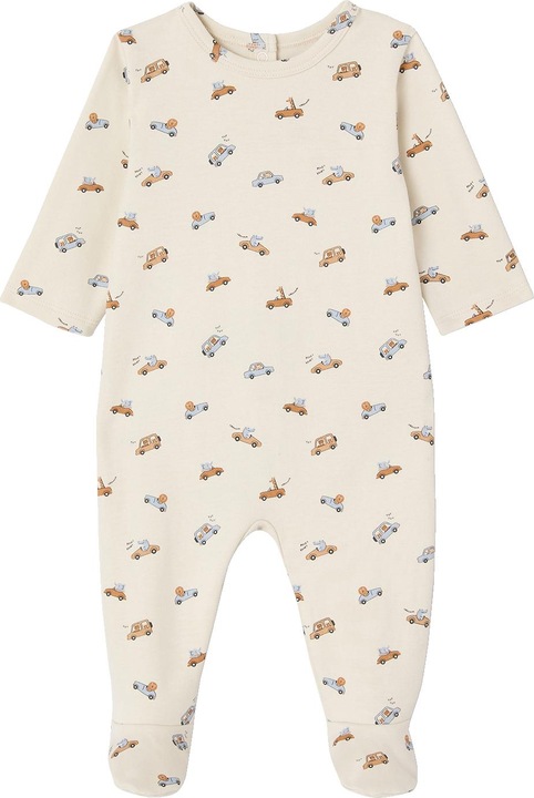 Produktbild Vertbaudet Bio-Kollektion: Baby Strampler mit Autos (56)
