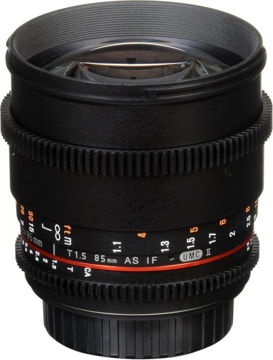 Produktbild Samyang 85mm T1.5 VDSLR II MFT (Micro Four Thirds, Vollformat)