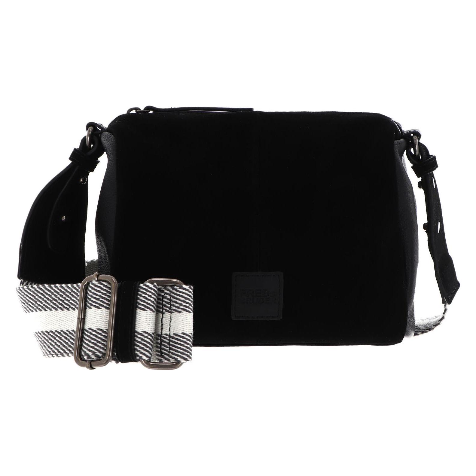 FredsBruder, Damen, Handtasche, Lazap Crossbody Bag, Schwarz
