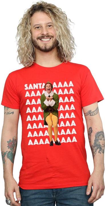 Produktbild Elf Buddy Santa Scream TShirt (M)