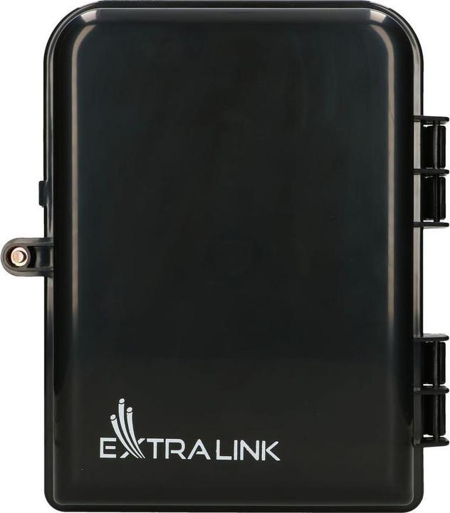 Produktbild Extralink Extra EXTRA ELIZA V2 16 CORE GLASFASER-ANSCHLUSSKASTEN Schwarz MITTE (0.03 m)