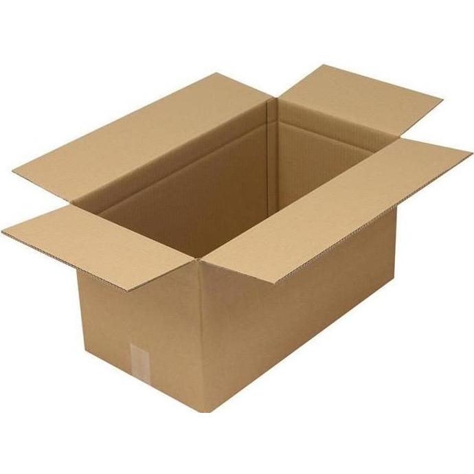 Transpak, Cartone + Scatola di spedizione, Cartone pieghevole a 2 pareti dimensioni 610x320x335mm qualità 2,5BC marrone marrone (10x)