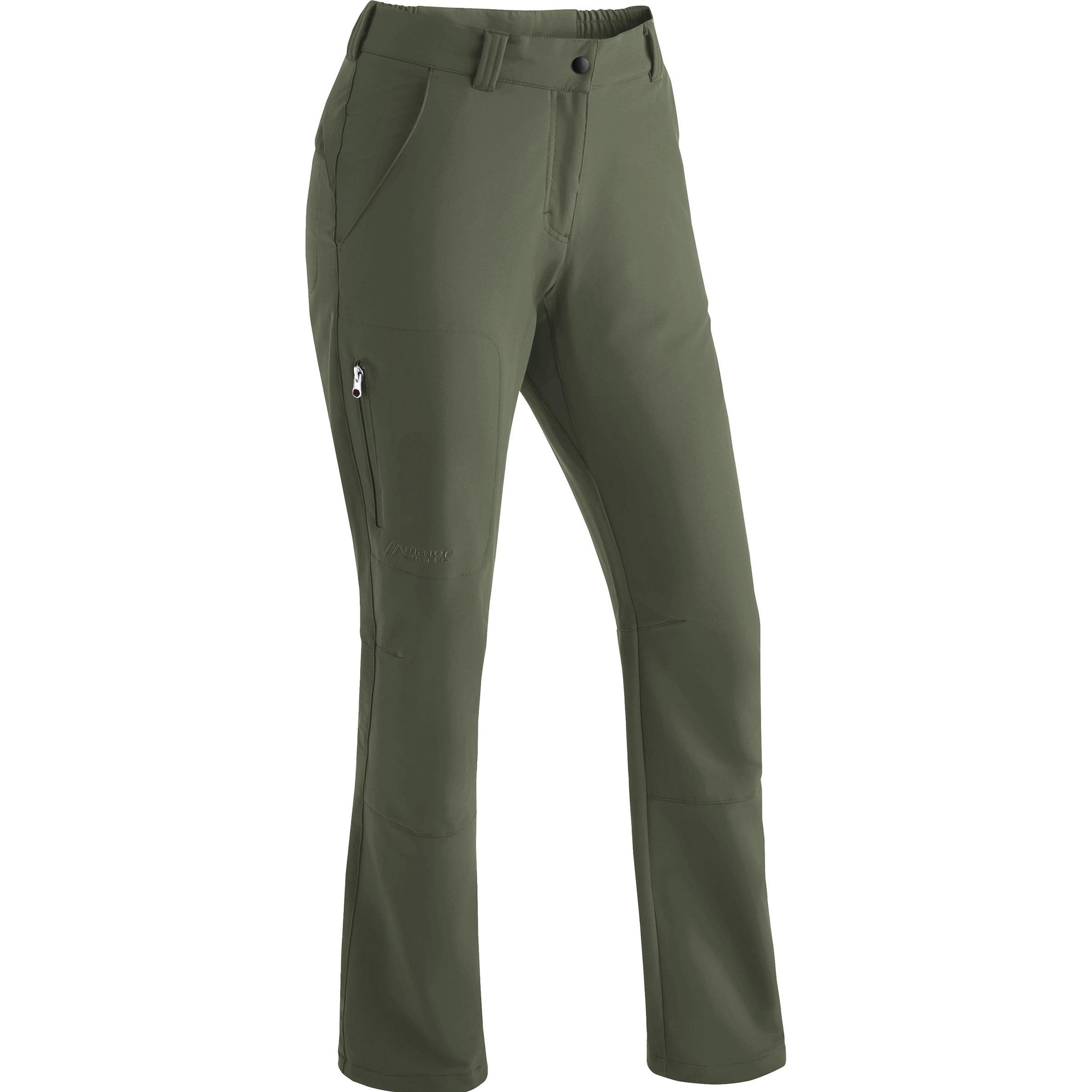 Maier Sports, Damen, Outdoorhose, Women's Helga (M, 38 E), Grün, M, 38 E