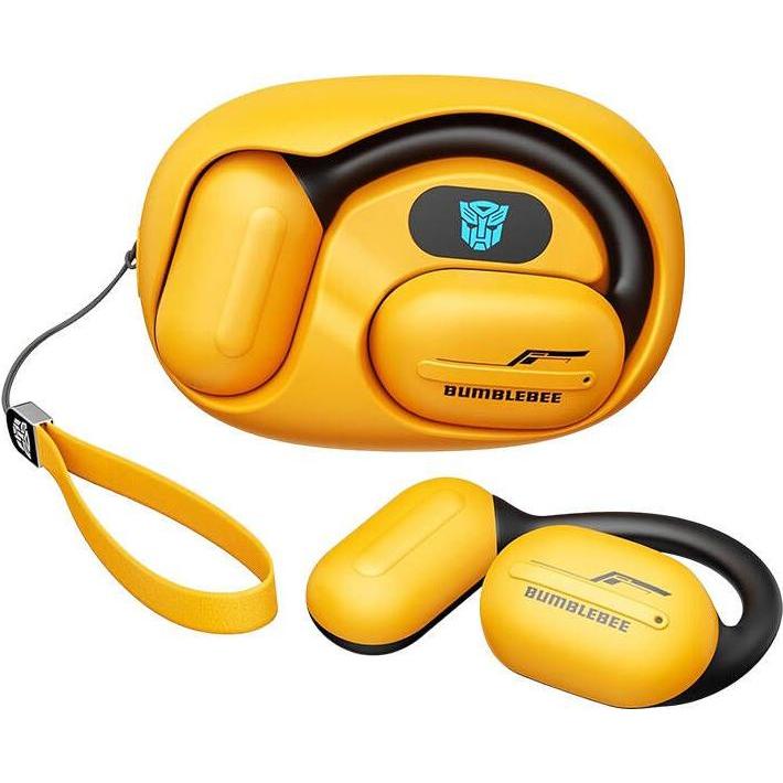 Transformers TWS TF-T20 headphones (yellow) (60 h, Kabellos), Kopfhörer, Gelb