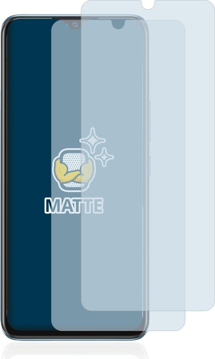 Actual product image BROTECT Anti-glare screen protector matt (2 Piece, Vivo Y70)