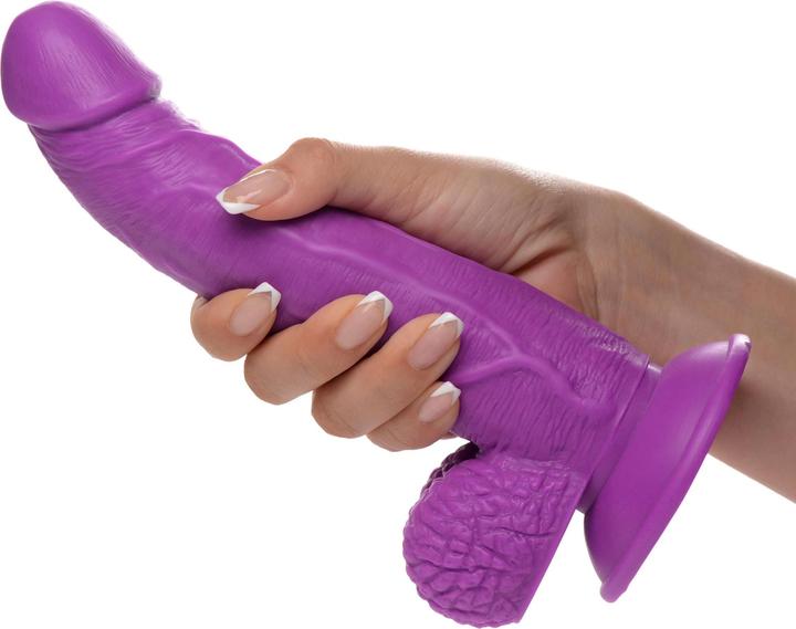 Produktbild Pop Peckers Poppin Dildo 19 cm - Purple