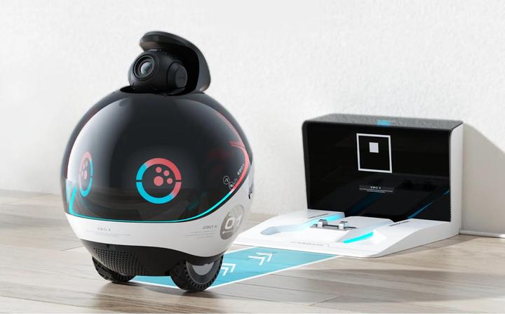 Actual product image Enabot EBO X surveillance robot with WLAN camera (3840 x 2160 pixels)