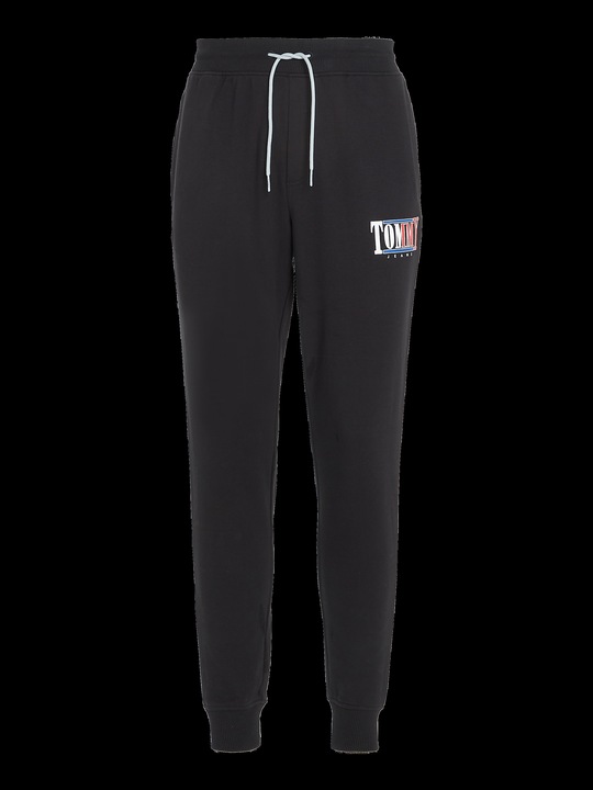 Produktbild Tommy Hilfiger Herren TJM Slim Essential Graphic Pant Strickhose, Black, XL (XL)