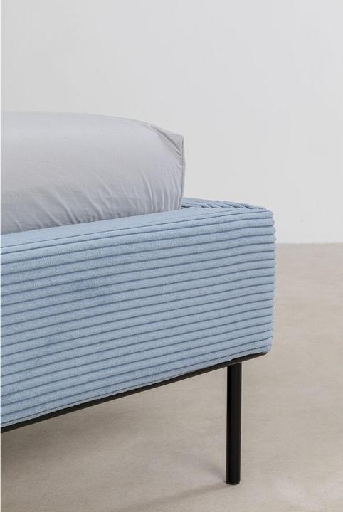 Image du produit Kare Design Lit East Side Cord Bleu 180x200cm (180 x 200 cm)