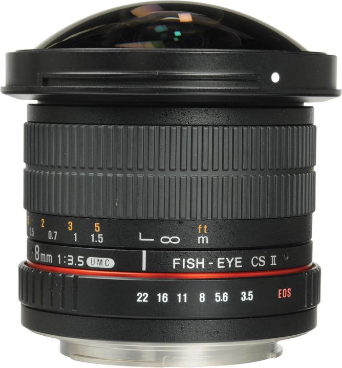 Immagine prodotto Samyang 8mm f/3.5-22 CSII MFT (Micro Four Thirds, APS-C / DX)
