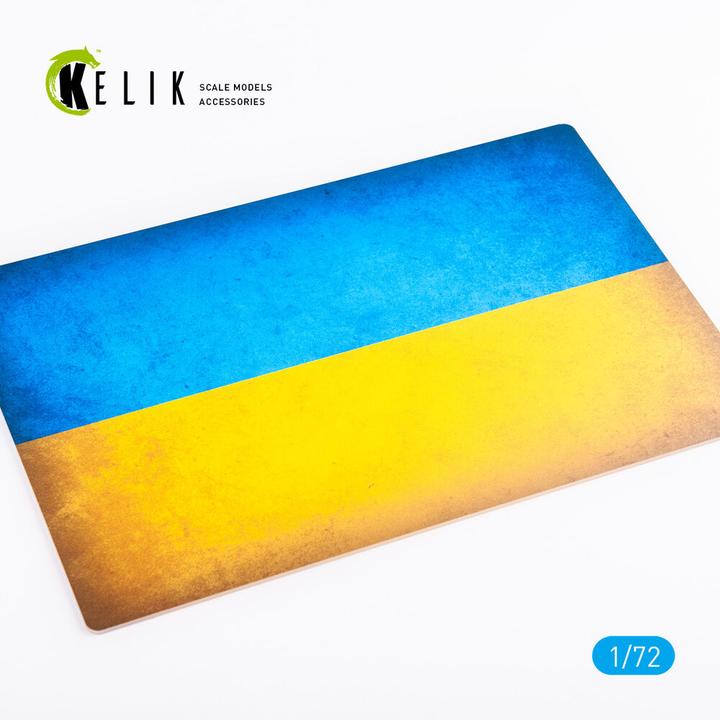 Immagine prodotto Kelik Ukraine Flag - Base - Acrylic 3 mm (280 x 180 mm) (170 g) (28 x 18 cm)