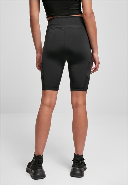Immagine prodotto Urban Classics Pantaloncini da ciclismo Tech Mesh a vita alta da donna (4XL)