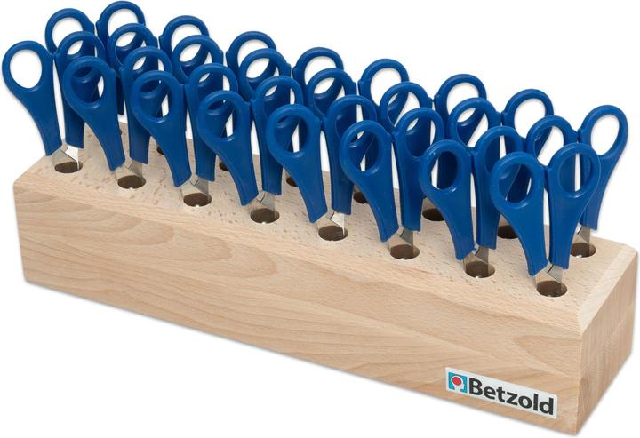 Produktbild Betzold 16 Scheren im Holzständer (8052.30 cm)