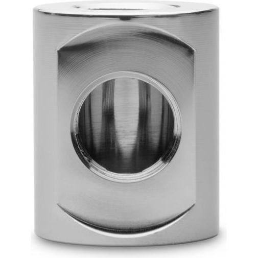 EKWB EK-Quantum Torque T- Splitter 3x G1/4" IG, Raccordo di raffreddamento, Argento