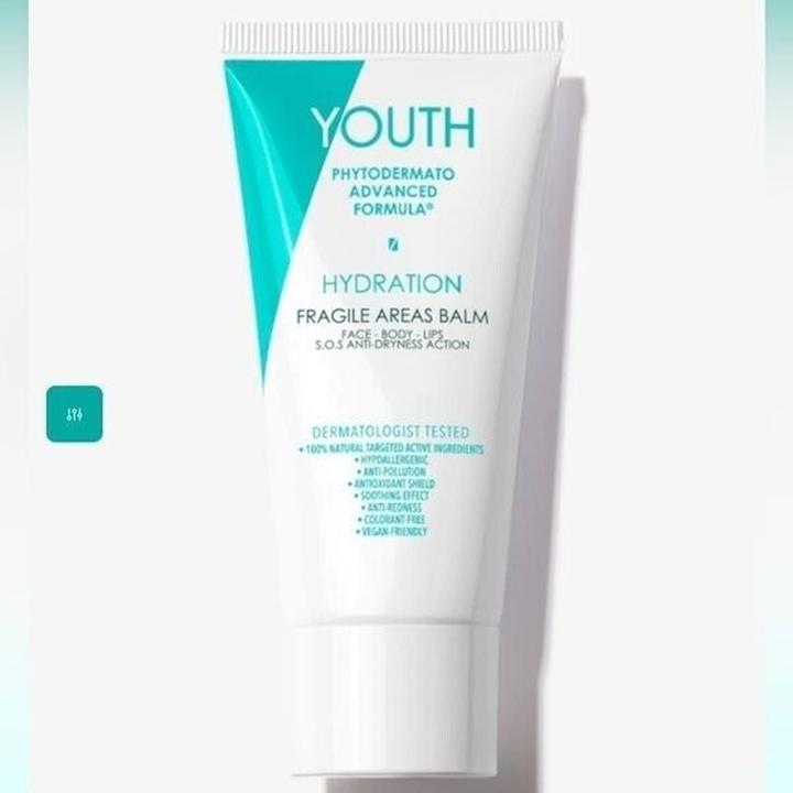 Actual product image Youth Hydration Fragile Areas Balm 50 ml - Moisturizer for Dry Skin (50 ml)