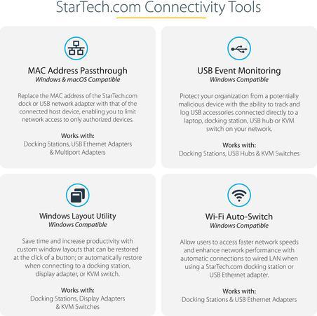 Produktbild StarTech .com USB C Multiport Adapter (USB-C)