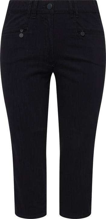 Immagine prodotto Ulla Popken Pantaloni modello Mony lunghi fino al polpaccio in tessuto elasticizzato con tasche con zip (52)