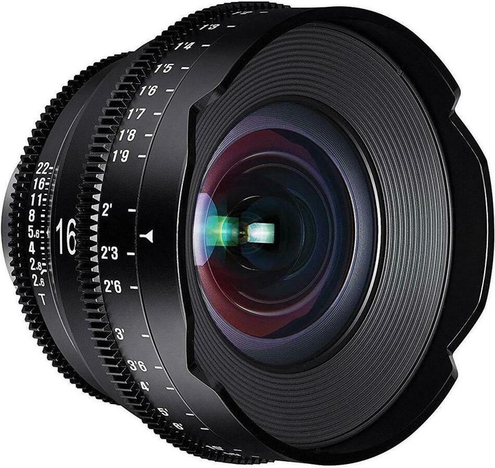 Actual product image Samyang XEEN 16mm T2.6 FF CINE PL (Meter) (PL, full size)