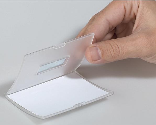 Image du produit Durable Badge avec pince combinée 54x90mm
