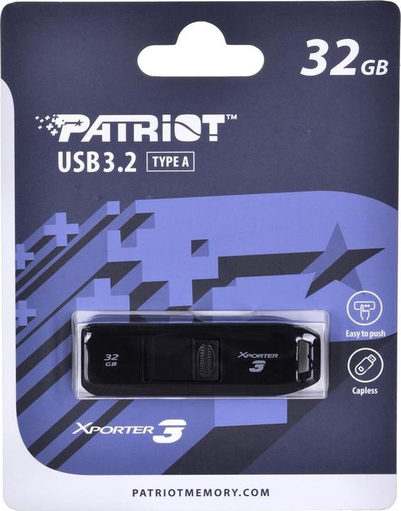 Patriot USB 32GB Xporter GEN 1 3.2 PAT (32 Go, USB-A)