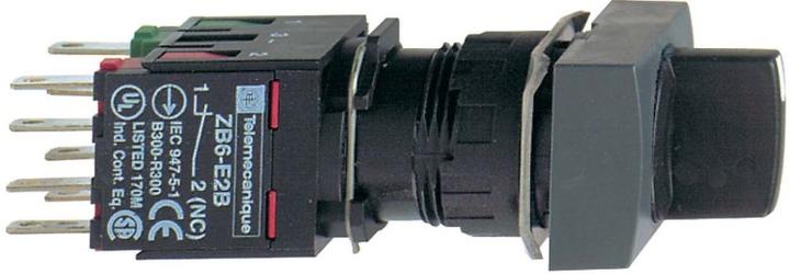 Actual product image Schneider Electric 16mm Selector Switch 3 Pos. 1NO 1NC